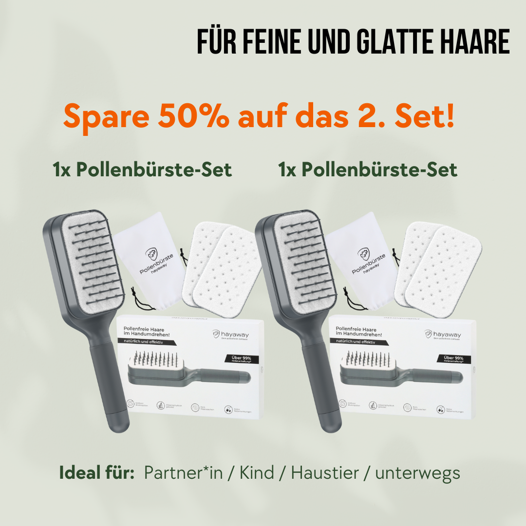 2x Pollenbürste-Set