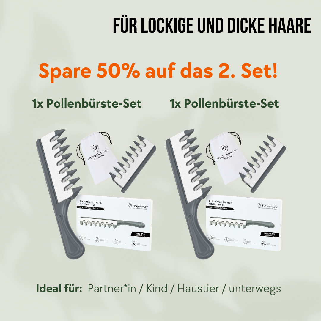 2x Pollenkamm-Set