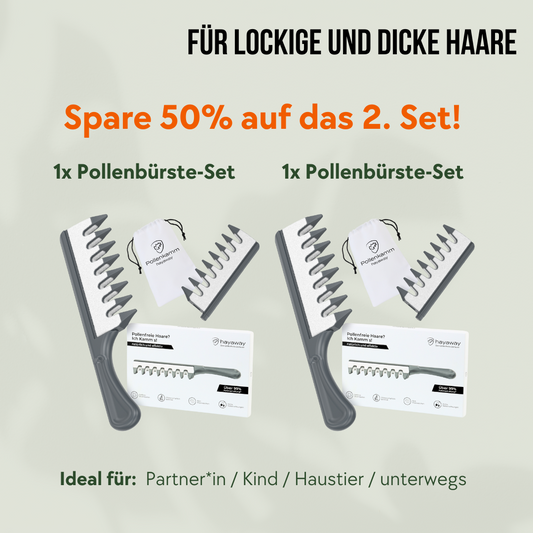 2x Pollenkamm-Set